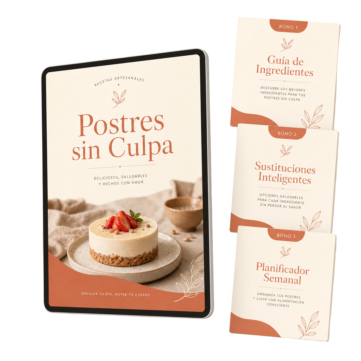 Portada del ebook Postres sin Culpa